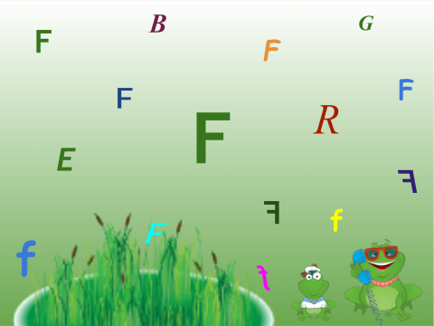 «Буква F», бесплатное пособие для английского языка